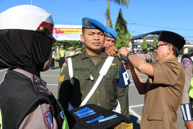Polres Bukittinggi Apel Gelar Pasukan Operasi Keselamatan Singgalang 2019 min
