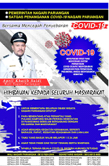 PEMNAG PARIANGAN KELUARKAN HIMBAUAN