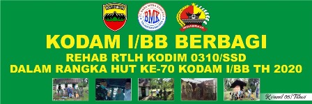 Menyambut Ulang Tahun Ke-70, KODAM 1/BB, KODIM 0310/SS Laksanakan Rehab RTLH untuk Masyarakat 1 0937e930 f0b8 4993 a702 01a838d35102 1
