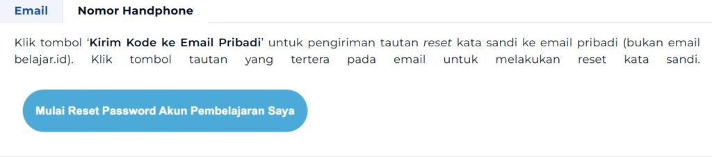 reset akun belajar id 4