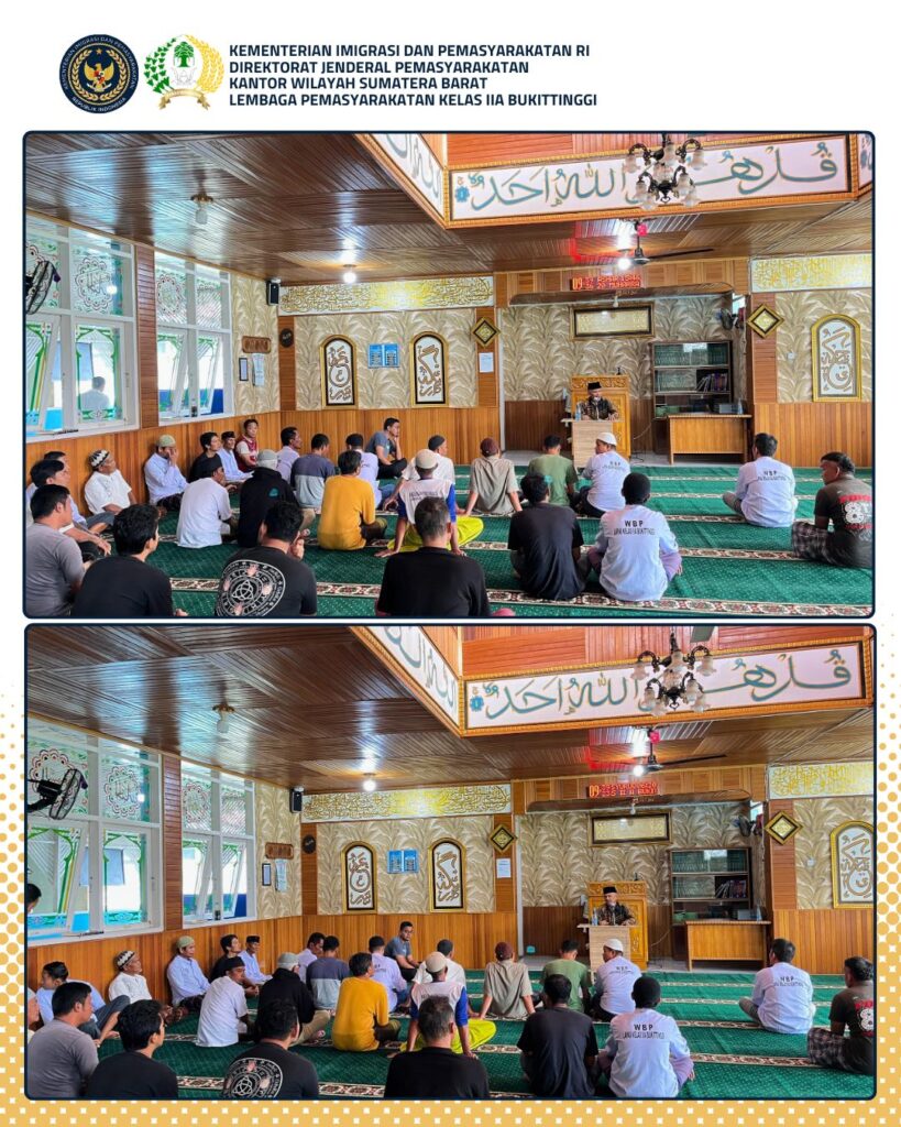 Pembinaan Kerohanian Islam WBP Lapas Bukittinggi, Pilar Utama Sistem Pemasyarakatan 2 IMG 20260706 WA0003