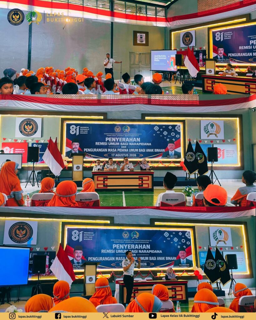 Terima Kunjungan Edukatif SD Surya Kids Bukittinggi, Kalapas Nanang Rukmana Sampaikan Apresiasi 1 IMG 20260819 WA0009 2