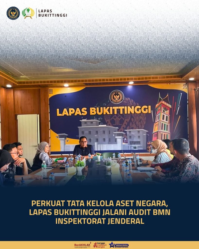 Wujudkan Tata Kelola Aset Negara yang Akuntabel, Lapas Bukittinggi Jalani Pemeriksaan BMN 1 IMG 20260925 WA0024
